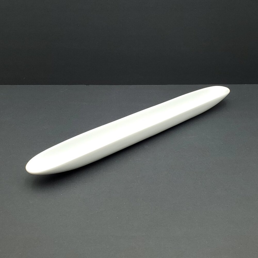 Samba Porcelain Olive Tray White Olive Dish 16" White Porcelain Relish Tray